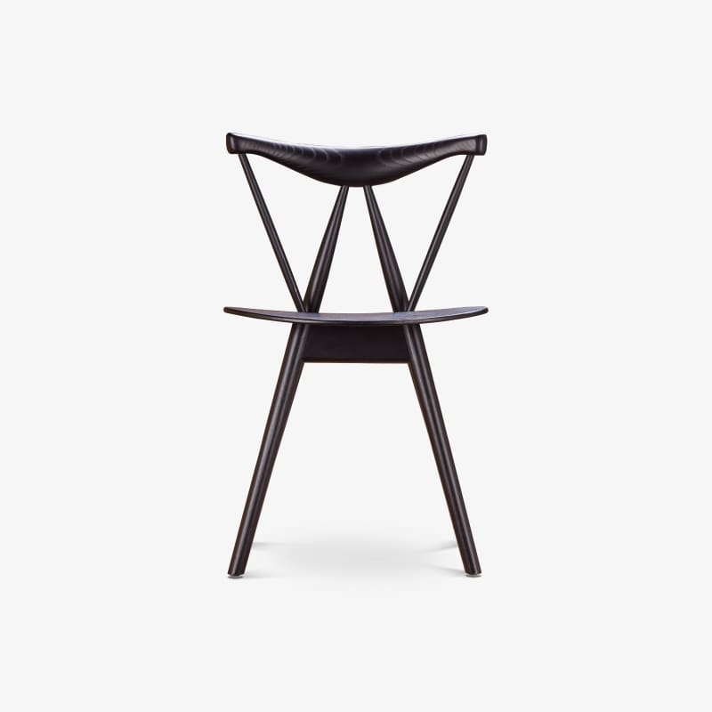 Dining chair with backrest